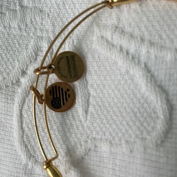 alex and ani gold beaded bracelet - Picture 2 of 2